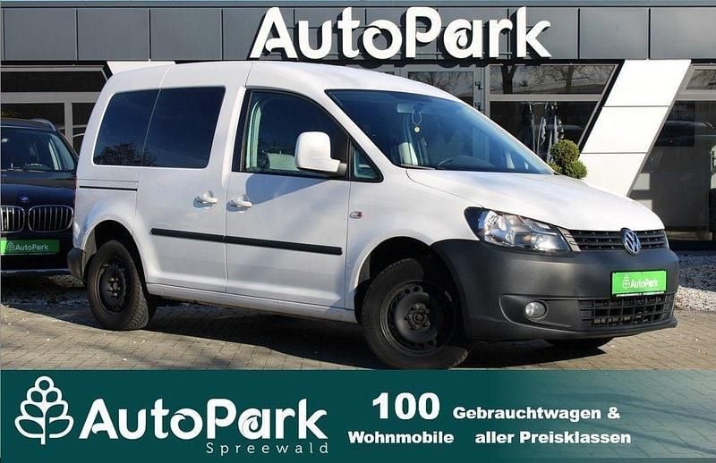 Gebraucht VW Caddy 75 PS (55 kW) 2011 Weiß Van / Kleinbus