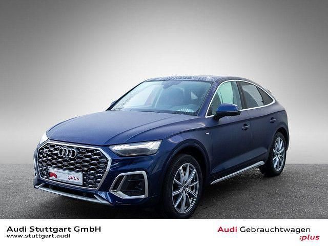 Navarrablau metallic Gebraucht 2022 Audi Q5 Sportback S-Line SUV | 40.940 € (Superpreis) - Bild 1/4