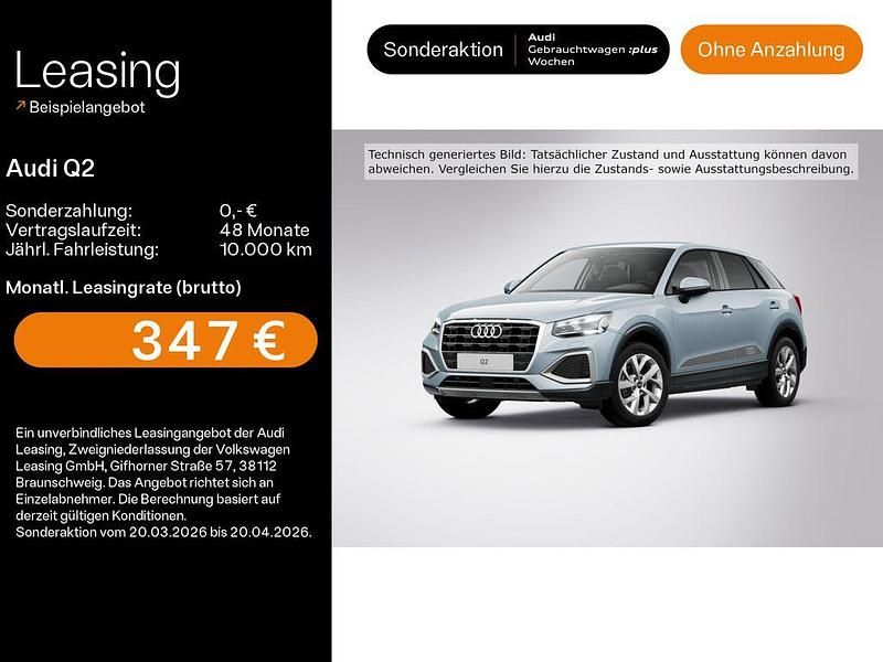 Gebraucht Audi Q2 Advanced Plus 150 PS (110 kW) 2024 Pfeilgrau perleffekt SUV