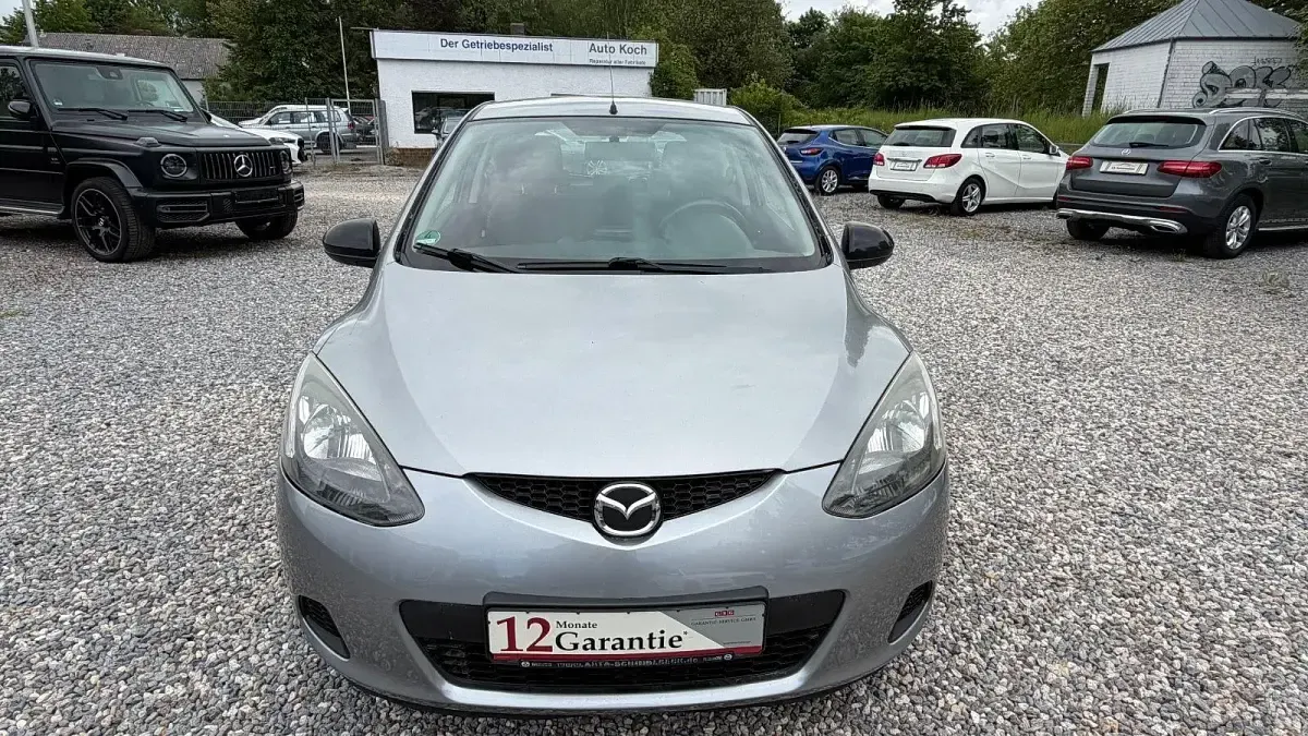 Gebraucht Mazda 2 Impuls 75 PS (55 kW) 2009 Plutossilber metallic Kleinwagen