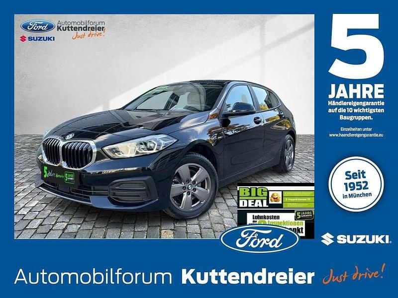 Schwarz ii Gebraucht 2021 BMW 118 Advantage Kleinwagen | 18.780 € (Fairer Preis) - Bild 1/2
