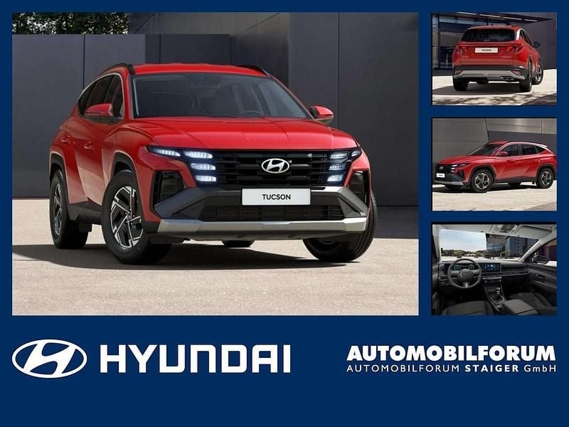 Weiß (atlas white) Neu 2025 Hyundai Tucson Select SUV | 26.690 € (Superpreis) - Bild 1/4