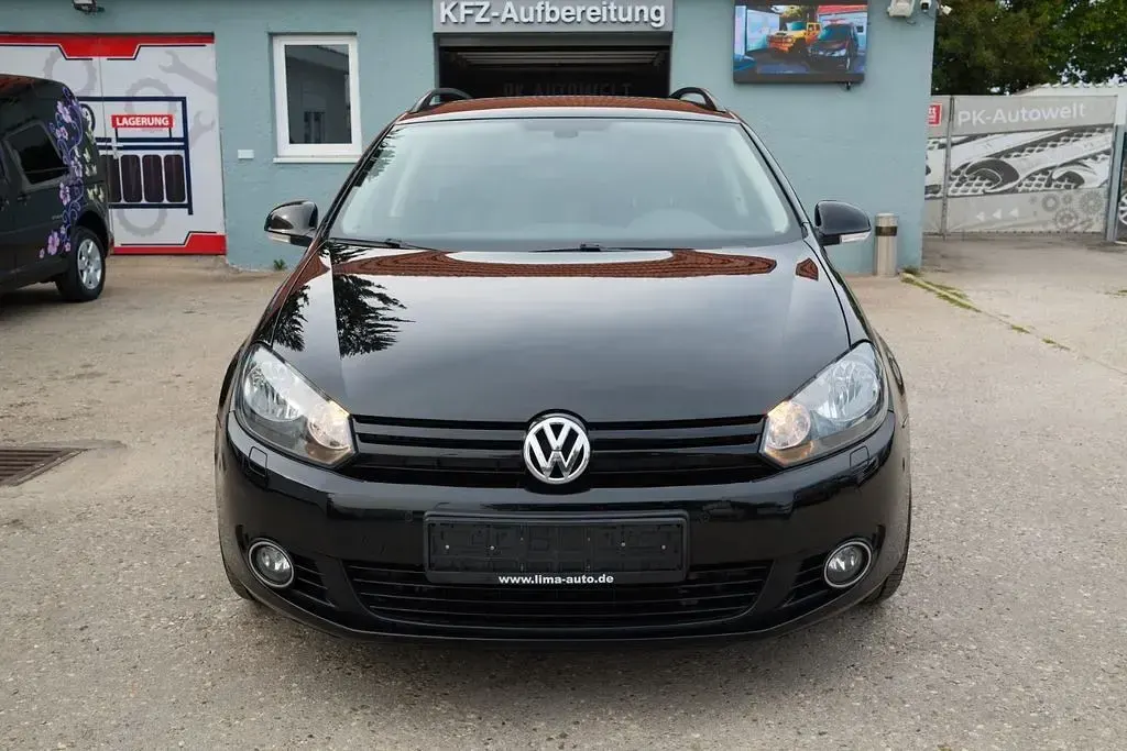 Gebraucht VW Golf VI Match 105 PS (77 kW) 2013 Schwarz Kombi