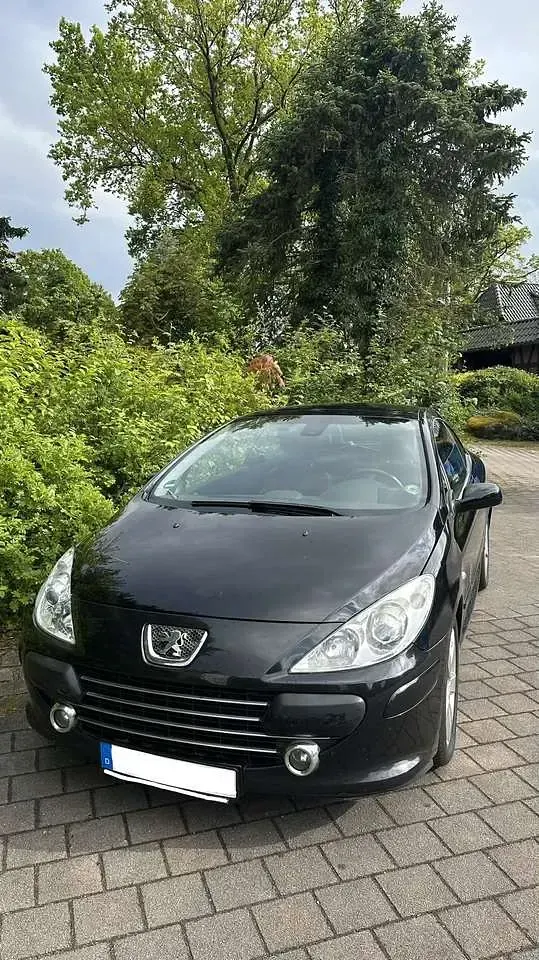 Gebraucht Peugeot 307 CC Platinum 177 PS (130 kW) 2008 Schwarz Cabrio