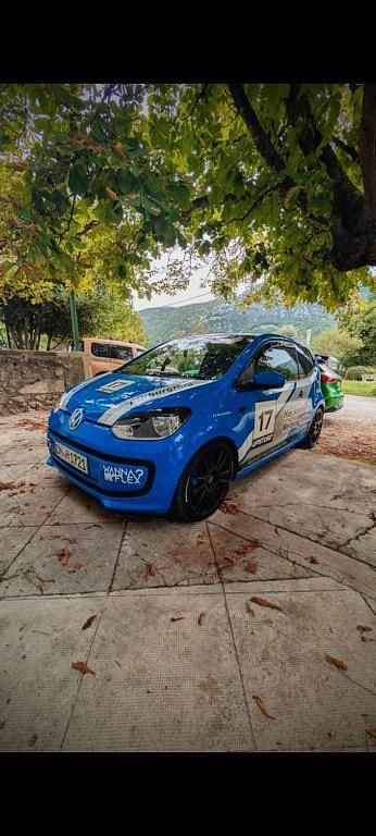 Gebraucht VW up! move up! 60 PS (44 kW) 2015 Blau Kleinwagen