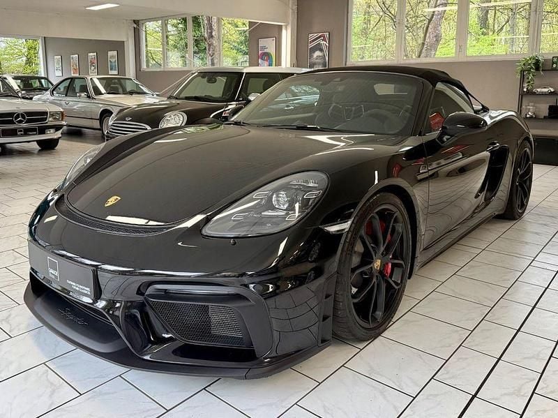 Gebraucht Porsche 718 Spyder 420 PS (308 kW) 2020 Schwarz Cabrio
