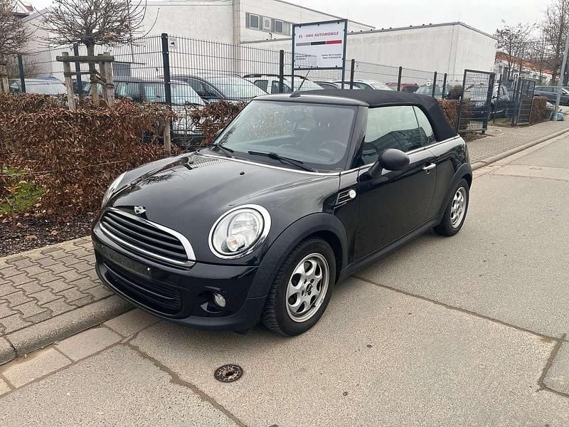 Midnight black metallic Gebraucht 2011 Mini One Cabriolet Cabrio | 5.799 € (Guter Preis) - Bild 1/4