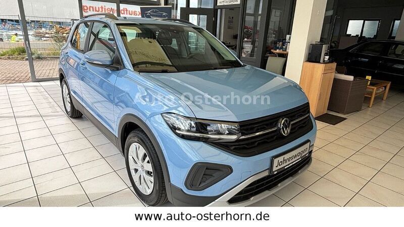 Clear blue metallic Gebraucht 2024 VW T-Cross SUV | 18.890 € (Superpreis) - Bild 1/4