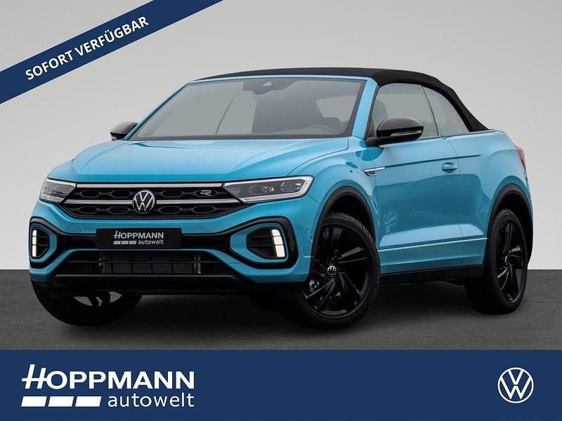 Teal blue / schwarz Neu 2025 VW T-Roc Cabriolet R-line Cabrio | 42.990 € (Fairer Preis) - Bild 1/4