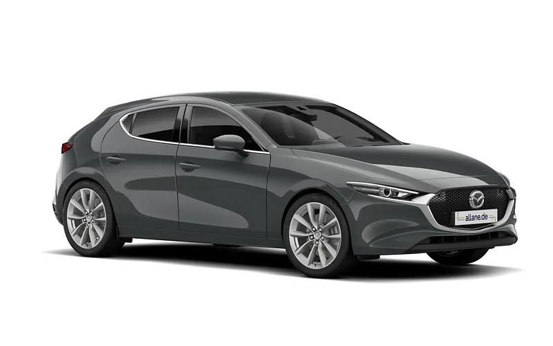 Machine grey metallic (grau) Neu 2025 Mazda 3 Homura-Line Limousine | 36.740 € - Bild 1/4