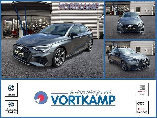 Daytonagrau perleffekt Gebraucht 2022 Audi A3 Sportback S-Line Limousine | 26.380 € (Fairer Preis) - Bild 1/4