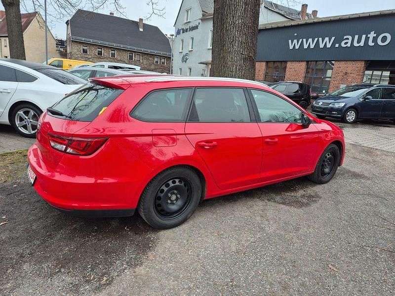 Gebraucht Seat Leon ST Style 150 PS (110 kW) 2014 Rot Kombi