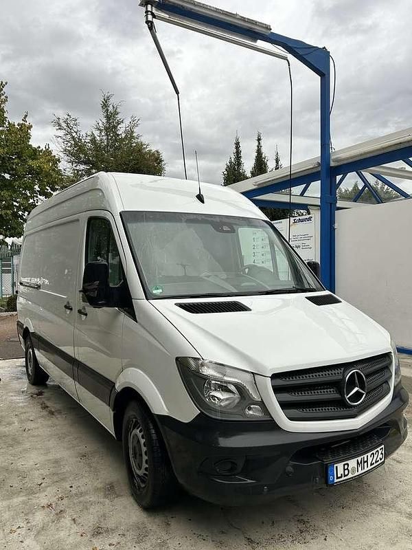 Gebraucht Mercedes Sprinter 163 PS (119 kW) 2017 Weiß Van