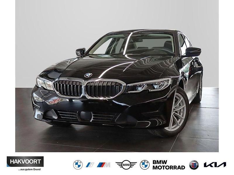 Schwarz uni Gebraucht 2020 BMW 330e Advantage Limousine | 24.990 € (Fairer Preis) - Bild 1/4