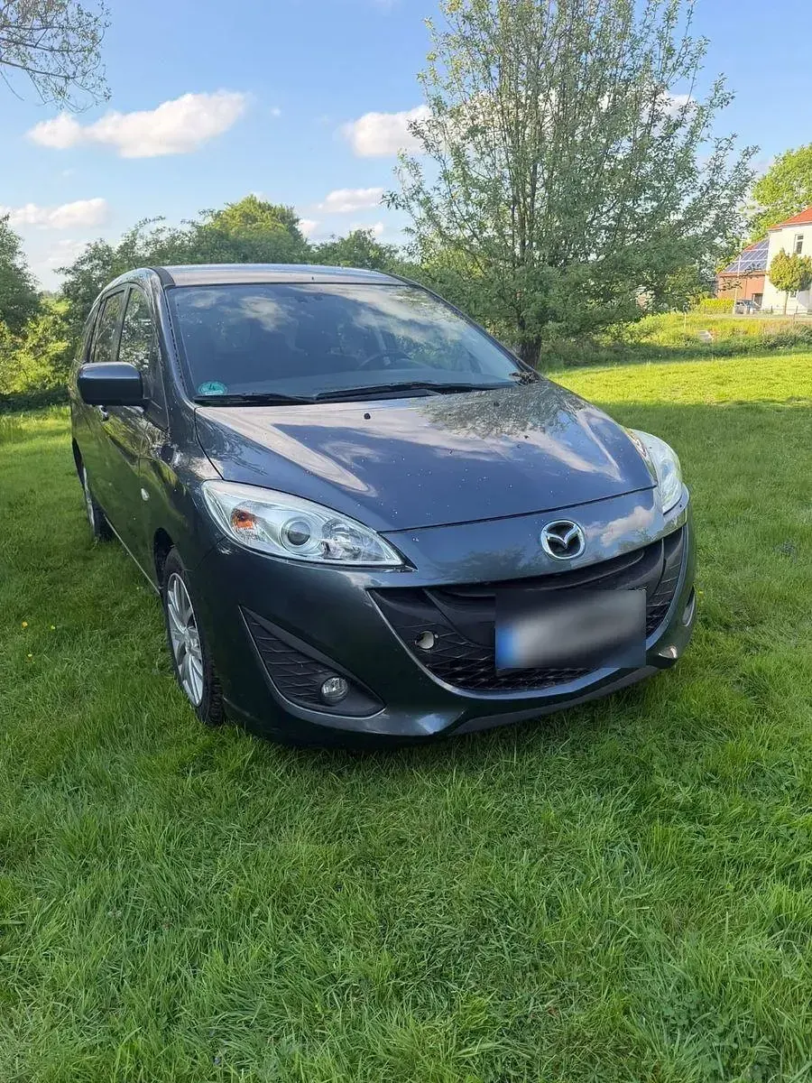 Gebraucht Mazda 5 Edition 116 PS (85 kW) 2012 Grau Van / Kleinbus