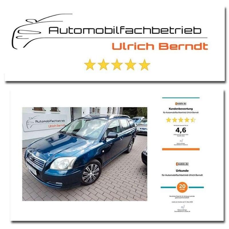 Blau Gebraucht 2003 Toyota Avensis Kombi | 5.450 € (Teuer) - Bild 1/4
