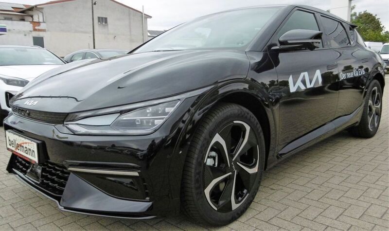 Auroraschwarz Gebraucht 2023 Kia EV6 2 SUV | 54.980 € - Bild 1/4