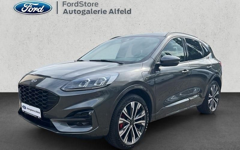 Grau Gebraucht 2021 Ford Kuga ST-Line X SUV | 25.900 € (Teuer) - Bild 1/4