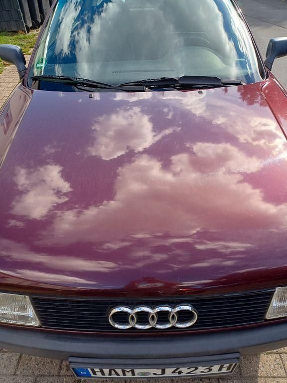 Rot Gebraucht 1991 Audi 80 Limousine | 3.800 € - Bild 1/4