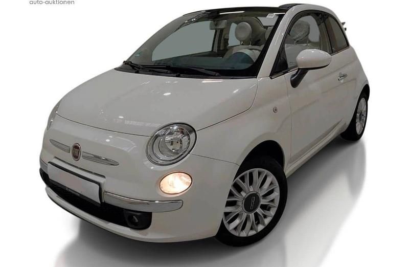 Bianco bianco Gebraucht 2015 Fiat 500 Lounge Cabrio | 7.490 € (Fairer Preis) - Bild 1/4