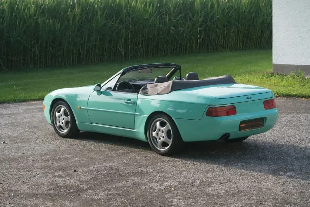 Gebraucht Porsche 968 Cabriolet 239 PS (175 kW) 1993 Grün Cabrio