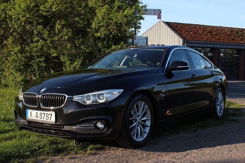 Schwarz Gebraucht 2017 BMW 420 Gran Coupé Luxury Line Coupé | 17.500 € (Guter Preis) - Bild 1/4