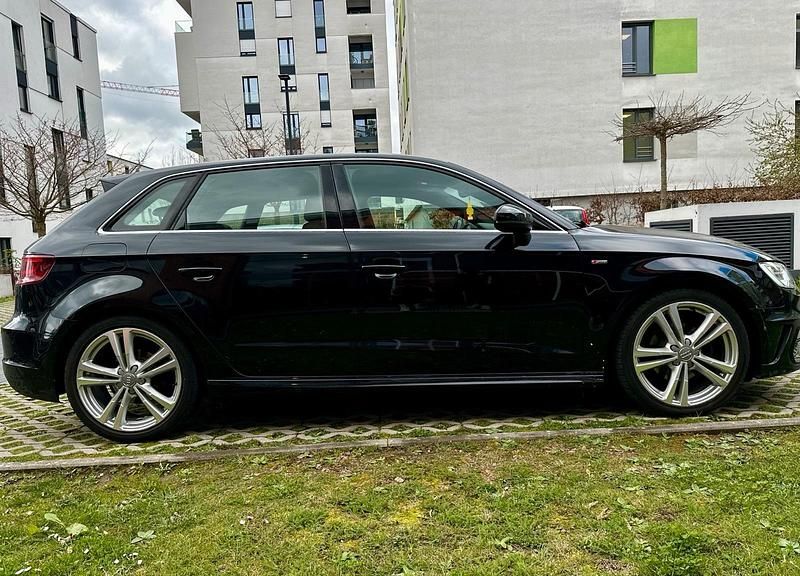 Gebraucht Audi A3 Sportback S-Line 150 PS (110 kW) 2015 Schwarz Kleinwagen