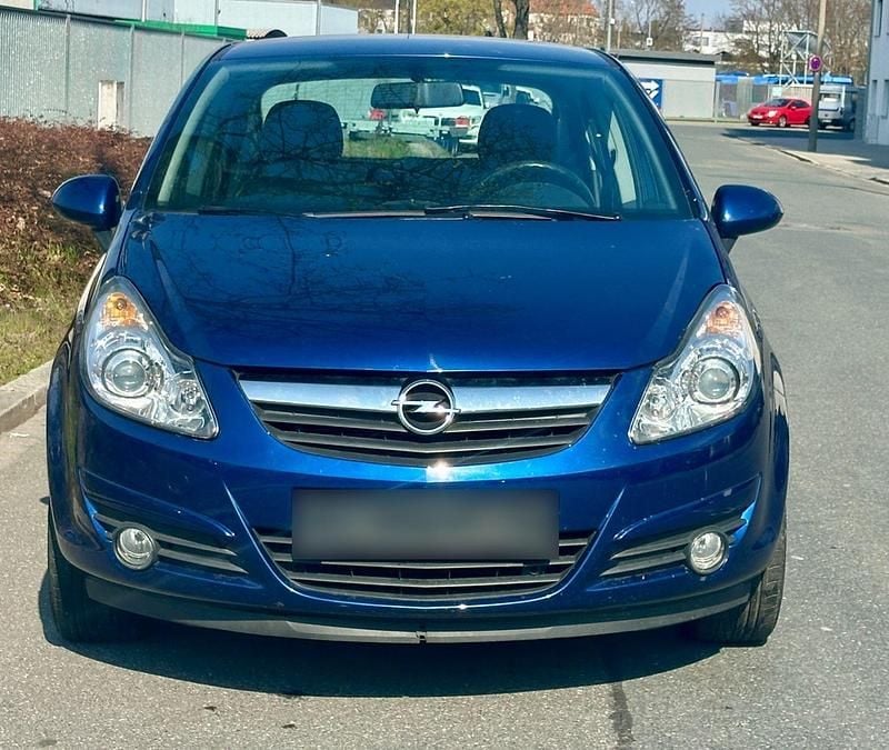 Gebraucht Opel Corsa 60 PS (44 kW) 2009 Blau Kleinwagen