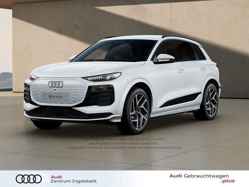 Gebraucht Audi Q6 e-tron S-Line 284 kW (387 PS) 2025 Weiß SUV