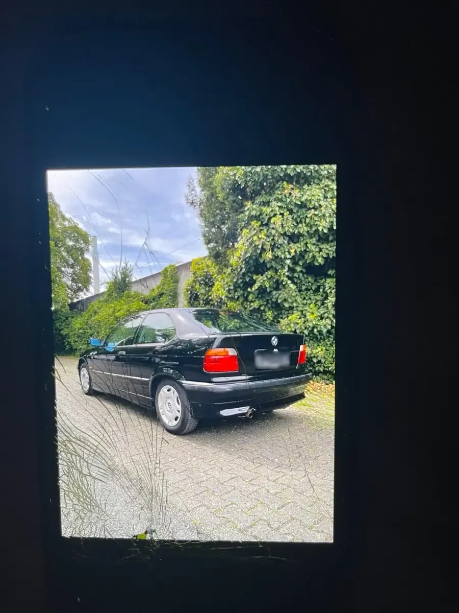 Gebraucht BMW 316 Compact 105 PS (77 kW) 2000 Schwarz Kleinwagen