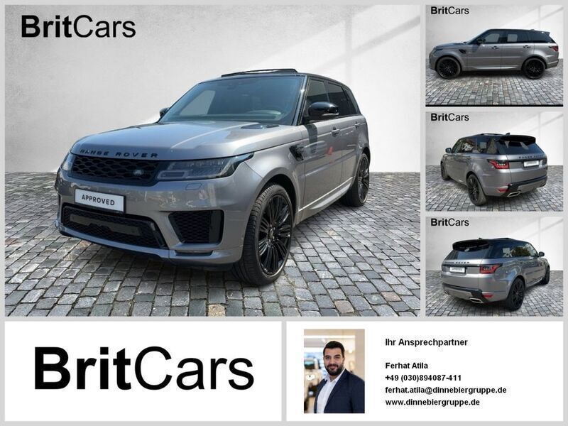 Grau Gebraucht 2021 Land Rover Range Rover Sport HSE Dynamic SUV | 69.950 € (Etwas zu teuer) - Bild 1/4