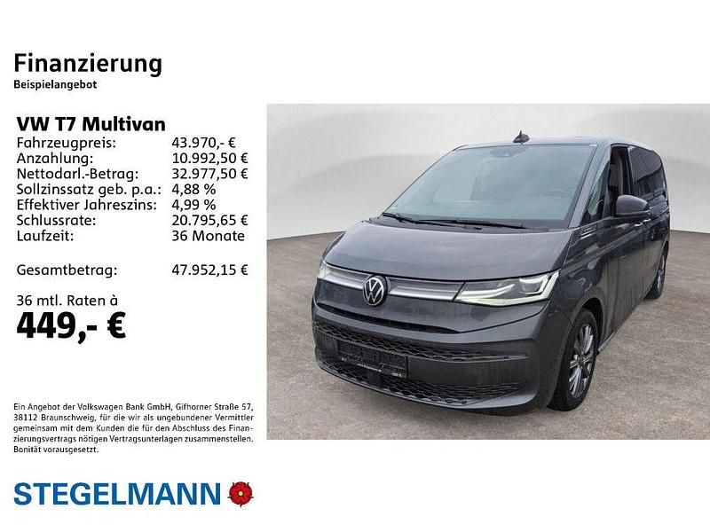 Gebraucht VW Multivan Energetic 150 PS (110 kW) 2022 Grau Van