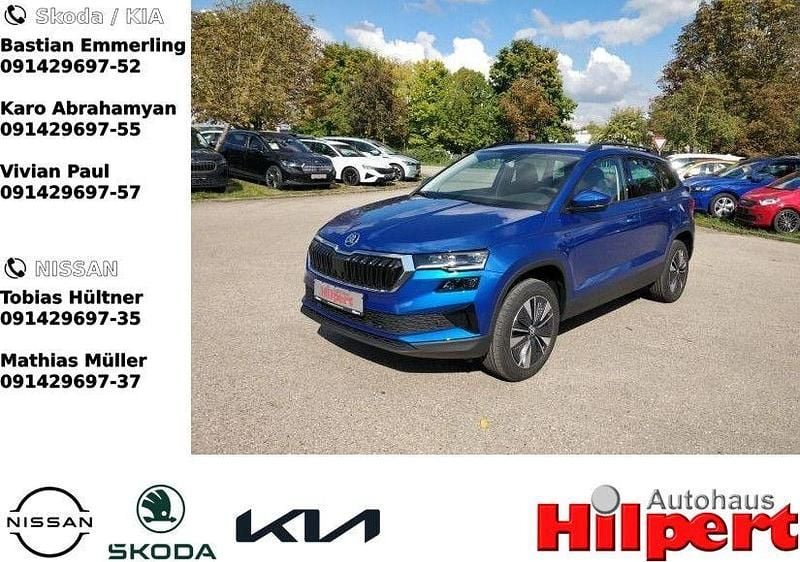 Blau Neu 2025 Skoda Karoq Tour SUV | 32.840 € (Guter Preis) - Bild 1/4
