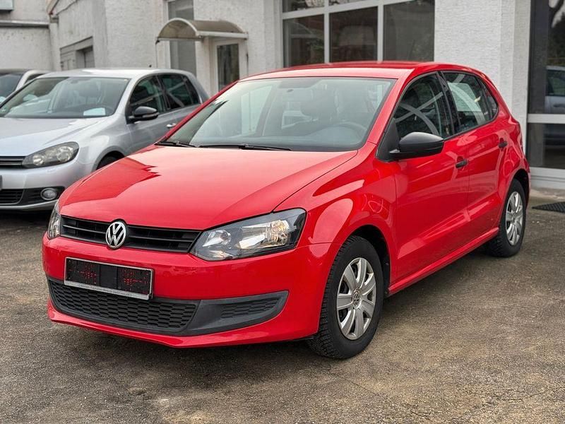 Gebraucht VW Polo Trendline 69 PS (50 kW) 2009 Rot Kleinwagen