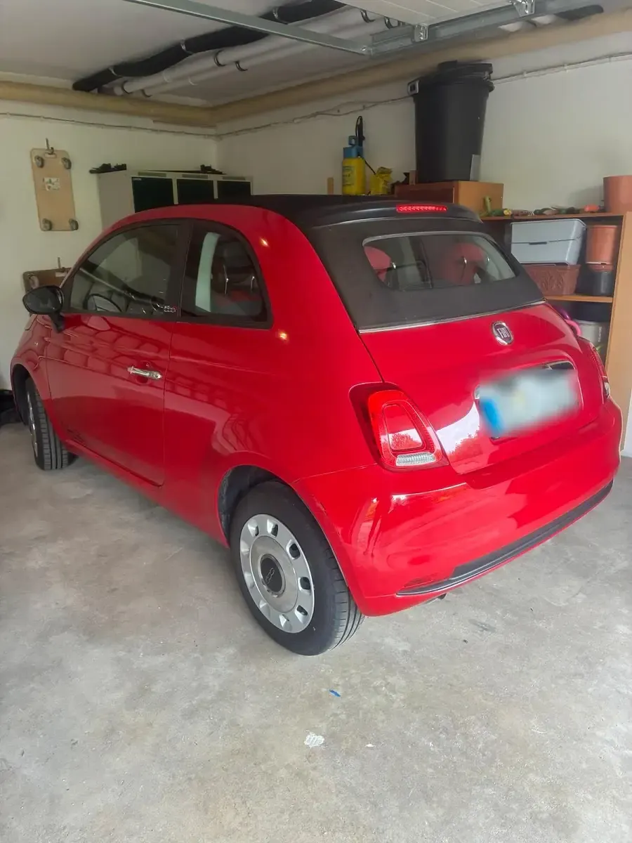 Gebraucht Fiat 500C 69 PS (50 kW) 2017 Rot Cabrio