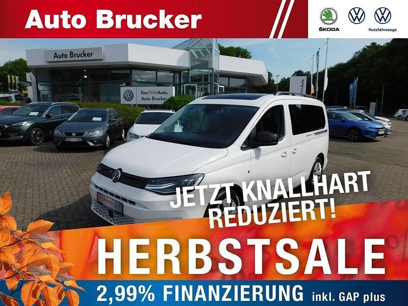 Weiss Gebraucht 2025 VW Caddy Maxi California Van / Kleinbus | 44.420 € (Etwas zu teuer) - Bild 1/4