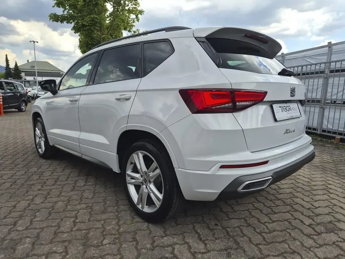 Gebraucht Seat Ateca FR 150 PS (110 kW) 2021 Nevada weiß metallic SUV