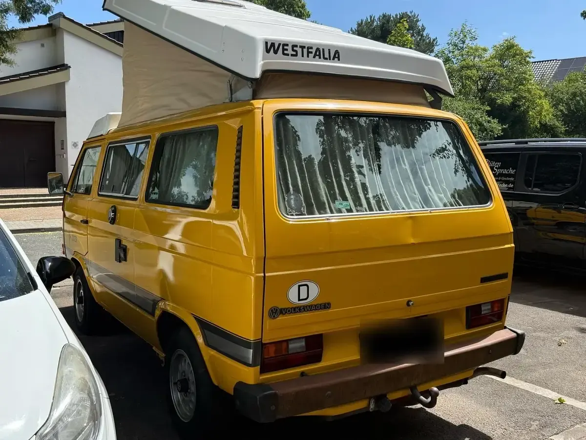 Gebraucht VW T3 70 PS (51 kW) 1984 Gelb Van