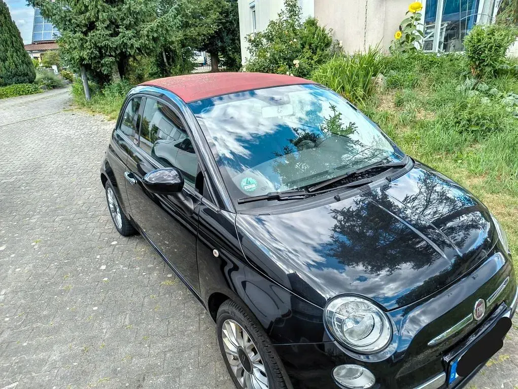 Gebraucht Fiat 500C Lounge 69 PS (50 kW) 2014 Schwarz Cabrio