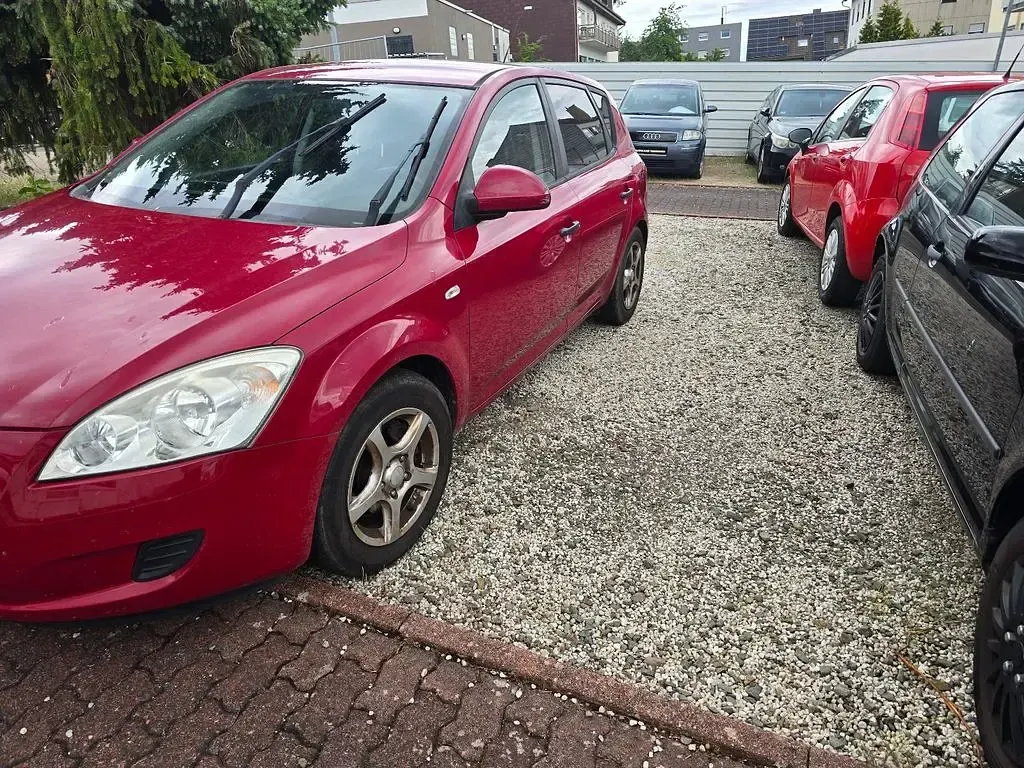 Gebraucht Kia Ceed LX 109 PS (80 kW) 2008 Rot Kleinwagen