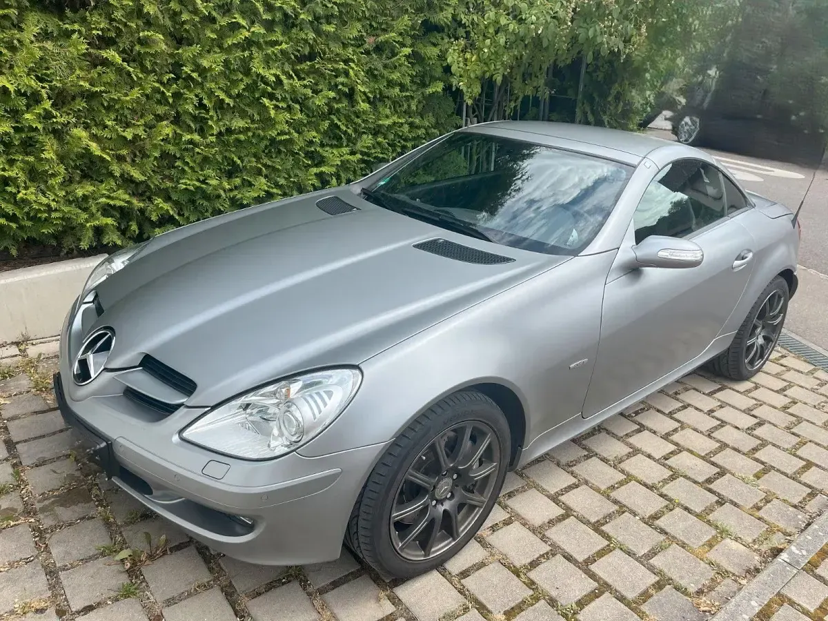 Gebraucht Mercedes SLK350 AMG Edition 1 272 PS (200 kW) 2007 Grau Cabrio
