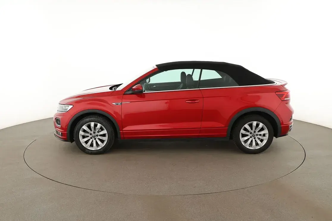 Gebraucht VW T-Roc Cabriolet R-line 150 PS (110 kW) 2022 Rot Cabrio