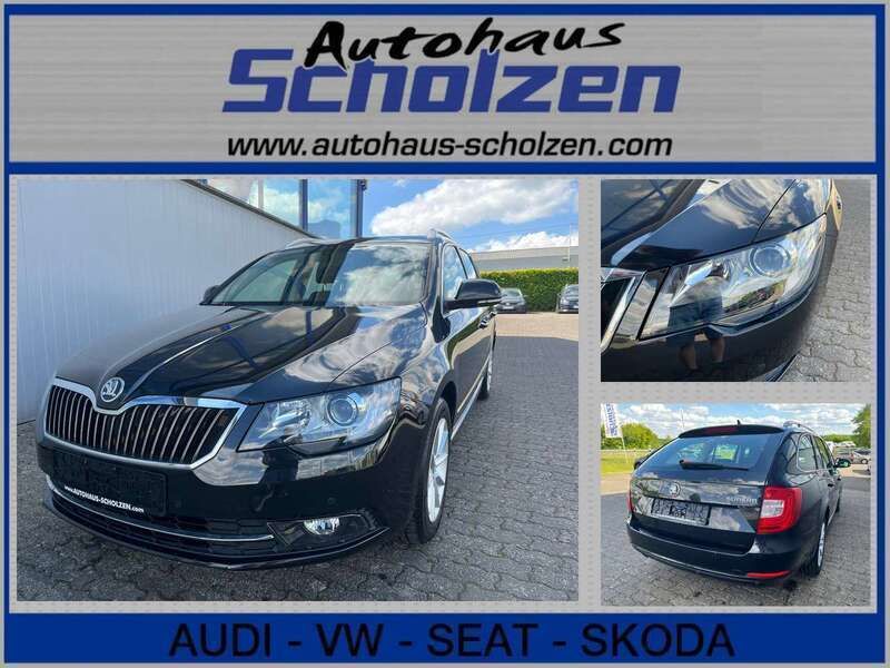 Schwarz Gebraucht 2014 Skoda Superb Ambition Kombi | 10.890 € (Guter Preis) - Bild 1/4