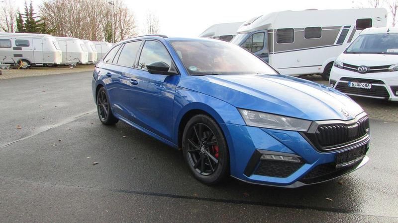 Gebraucht Skoda Octavia RS 200 PS (147 kW) 2021 Blau Kombi