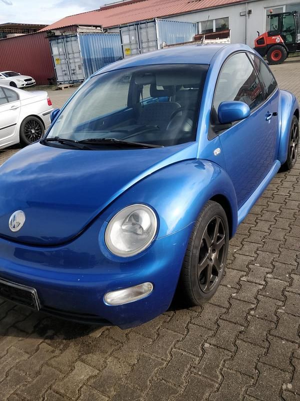 Blau Gebraucht 1999 VW Beetle Coupé | 1.000 € (Superpreis) - Bild 1/4