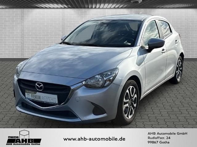 Diamantsilber metallic Gebraucht 2017 Mazda 2 Kizoku Kleinwagen | 12.490 € (Fairer Preis) - Bild 1/4