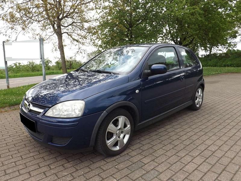 Blau Gebraucht 2006 Opel Corsa Edition Limousine | 2.450 € (Fairer Preis) - Bild 1/4