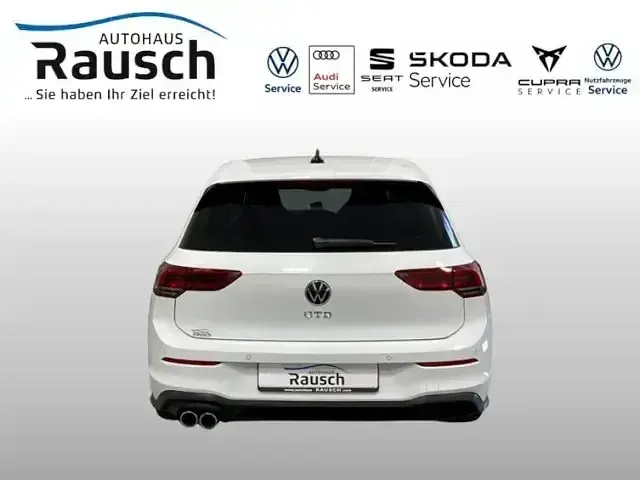 Gebraucht VW Golf VIII GTD 200 PS (147 kW) 2023 Weiß Limousine