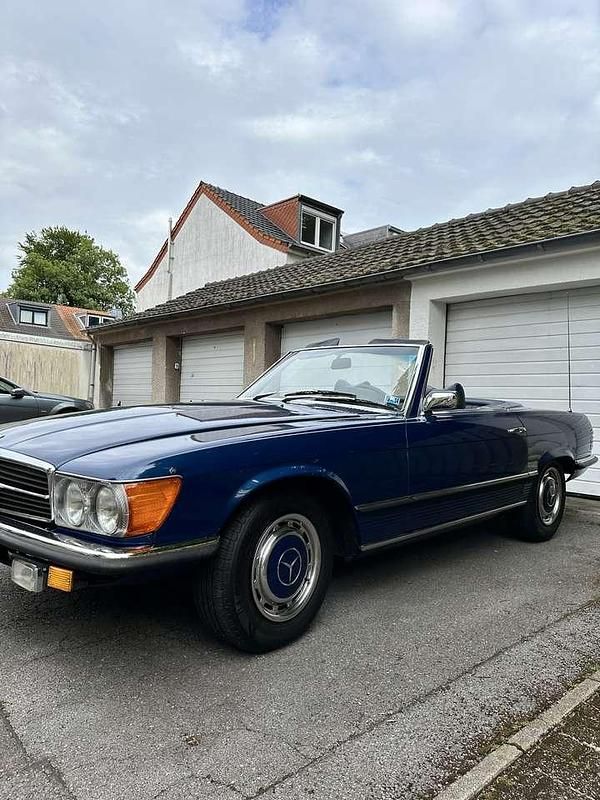 Blau Gebraucht 1975 Mercedes SL450 Cabrio | 22.450 € - Bild 1/4