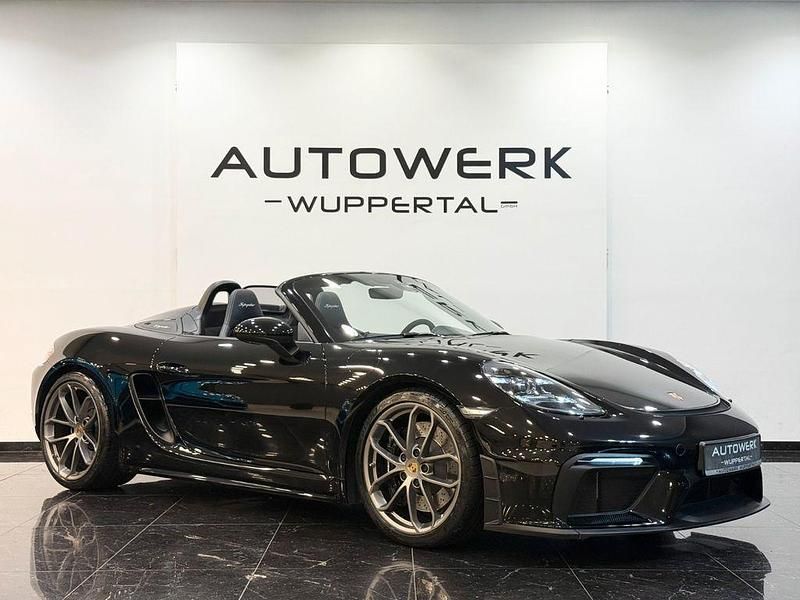 Schwarz Gebraucht 2020 Porsche Boxster Spyder Cabrio | 97.999 € (Fairer Preis) - Bild 1/4